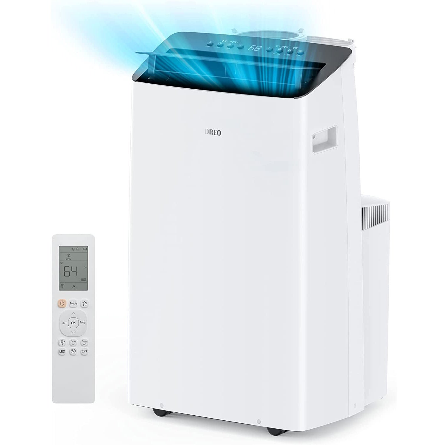 Dreo TwinCool 12,000 BTU Smart Inverter Portable Air Conditioner